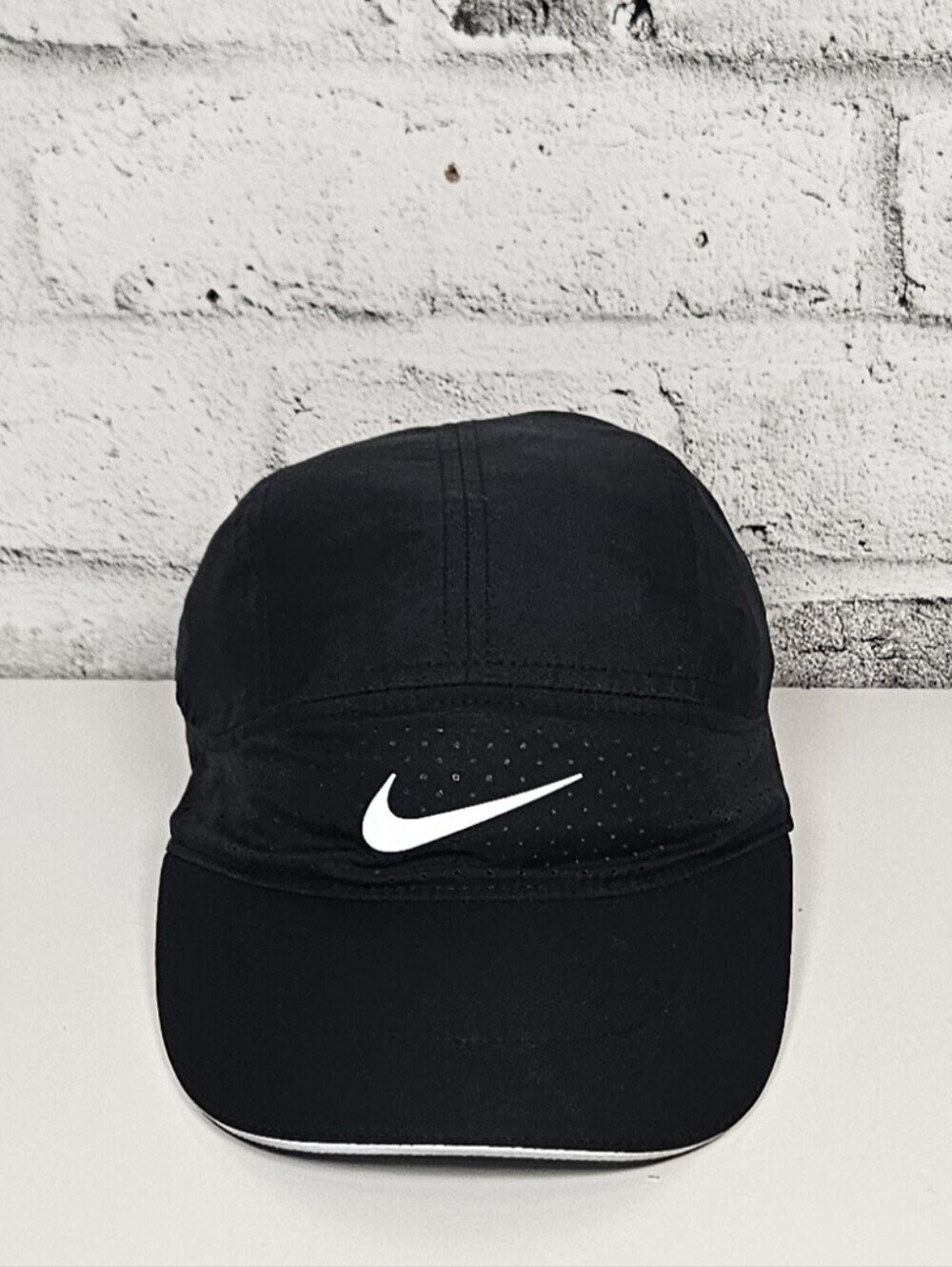 Nike Dri FIT ADV Fly Running Cap M L Black Reflective Performance Hat